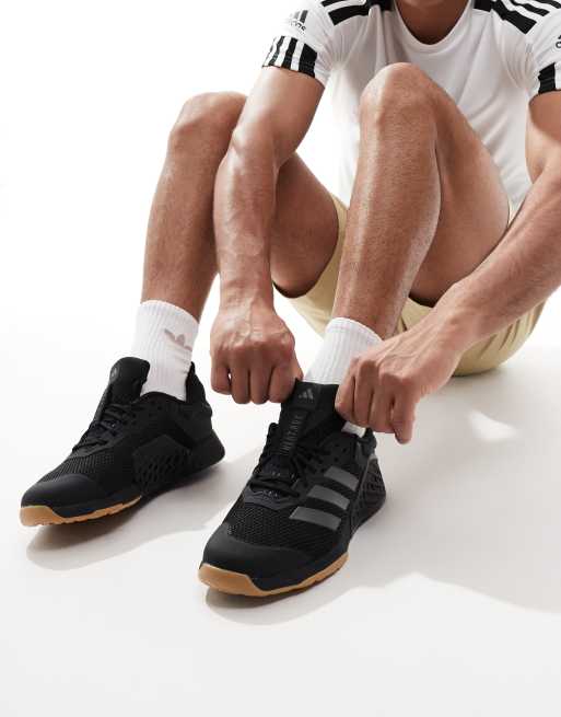 adidas Training Dropset 3 sneakers in black | ASOS