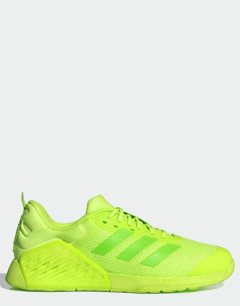 adidas Training Dropset 3 strength training shoes in lucid lemon - view 1