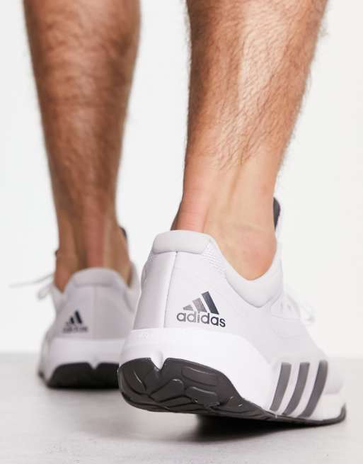 Grey adidas trainers on sale men