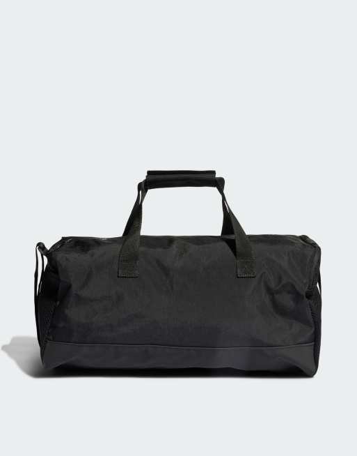 Black and white adidas duffle outlet bag