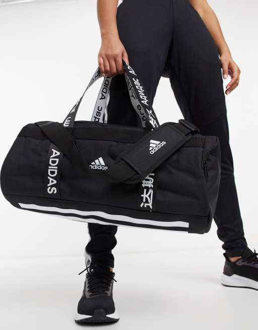 Adidas Training Duffle Bag In Black Faoswalim - japanese adidas tracksuit roblox