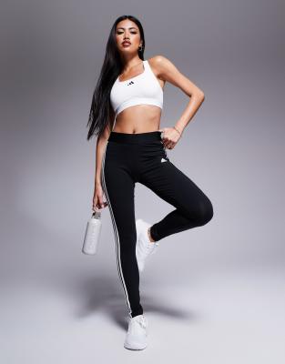 adidas Training - Essential - Legging à 3 bandes - Noir