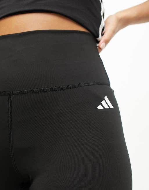 adidas - Training Essential - Leggings neri alla caviglia, 2 di 4