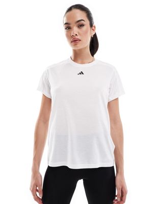 ASOS DESIGN oversized t-shirt with bra graphic print in white