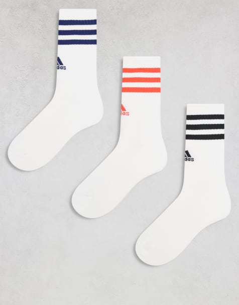 adidas – Training Essential – Strumpor med 3 ränder i olika färger, 3-pack - view 1