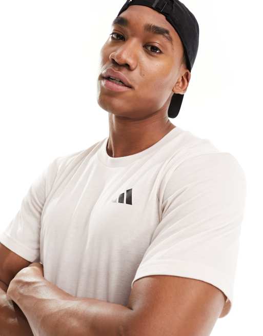 adidas Training Essentials - Beige T-shirt