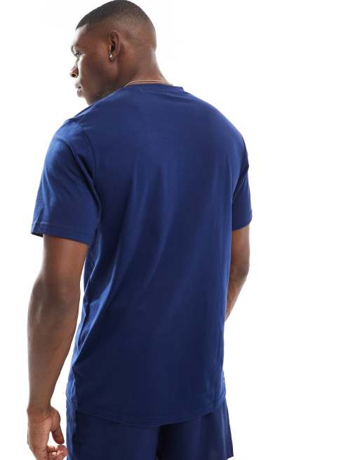 adidas Training - Essentials - Blå T-shirt, 3 af 4