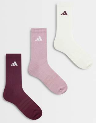 Adidas Unisex Rouge Calzini Cushioned Crew (X3) - Immagine 2