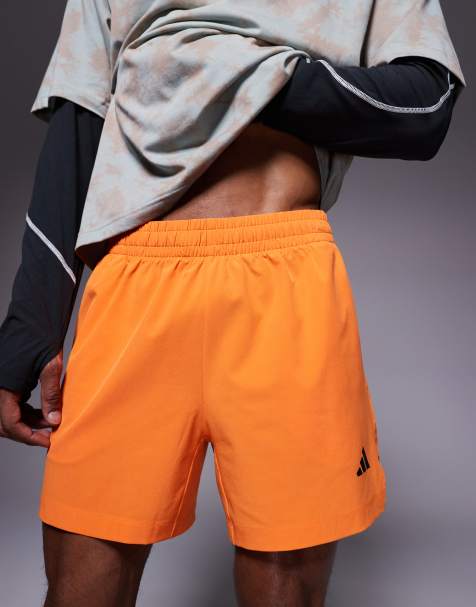 adidas Training Essentials D4T shorts in orange - view 1