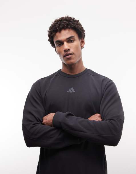 adidas Training Essentials D4T sweatshirt in black - view 1