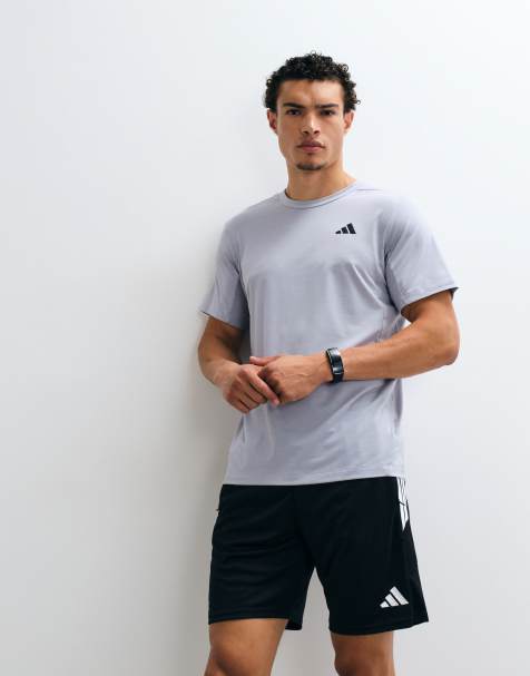 adidas Training Essentials D4T T-shirt in gray - view 1