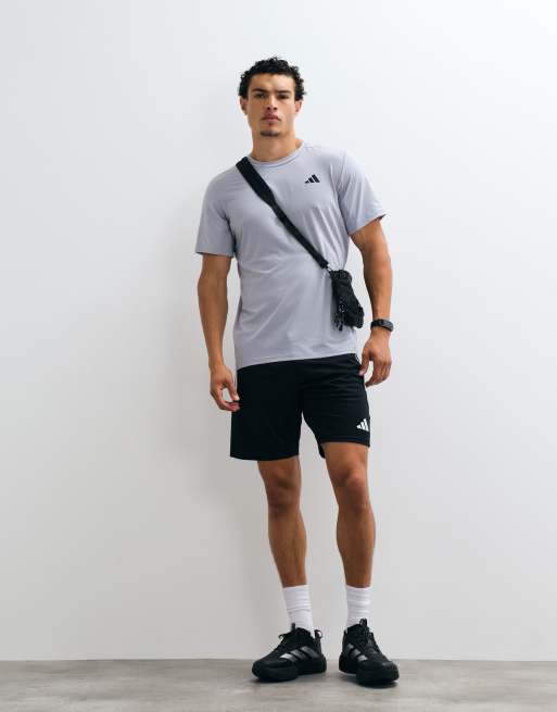 adidas Training Essentials D4T T-shirt in gray, 4 of 5