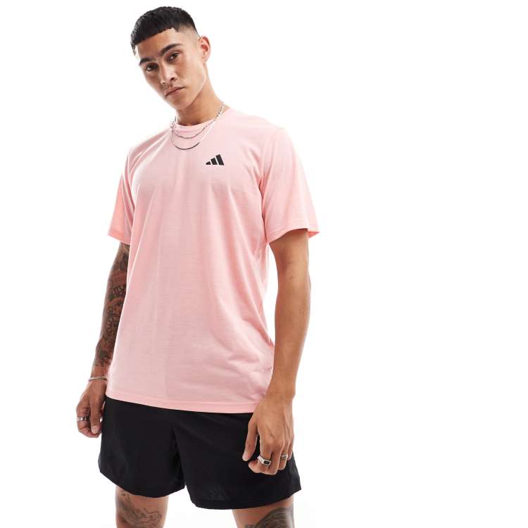 Adidas black and pink shirt online