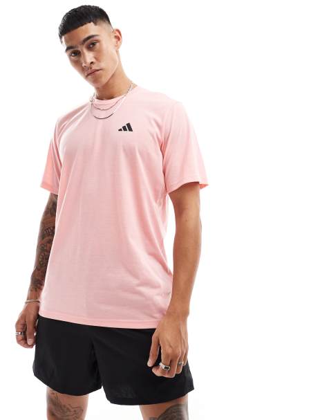adidas Training – Essentials Feelready – T-Shirt in Rosa - view 1