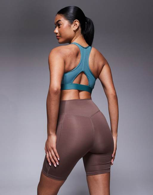 adidas Training - Essentials - Mørkebrune 7-tommer-leggingsshorts, 4 af 5