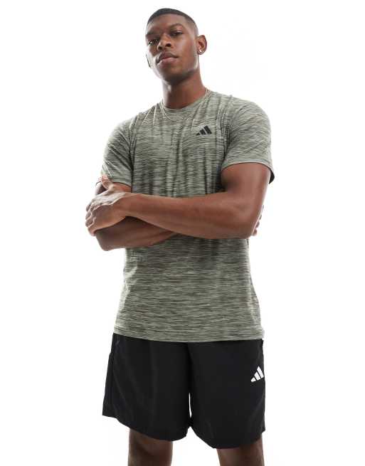 adidas Training – Essentials – Oliwkowy T-shirt