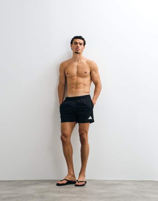 adidas Training - Essentials - Short de bain à 3 bandes - Noir, 4 de 5