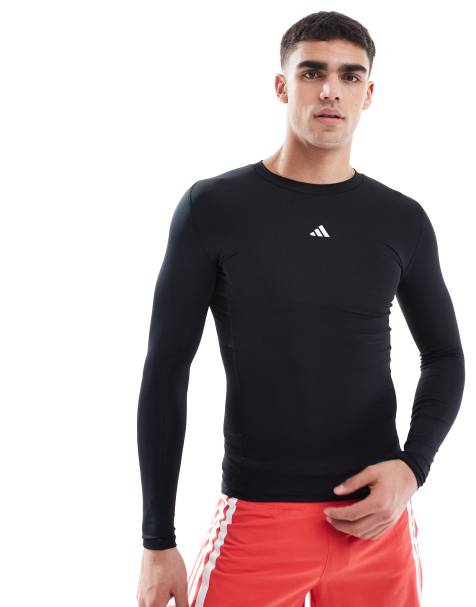 adidas Training - Essentials - Sort og langærmet top - view 1
