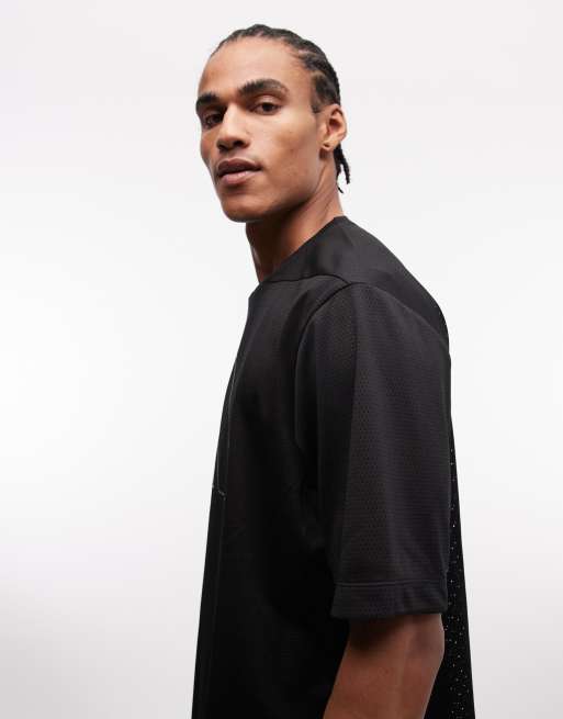 adidas Training - Essentials - Sort T-shirt i mesh, 4 af 5