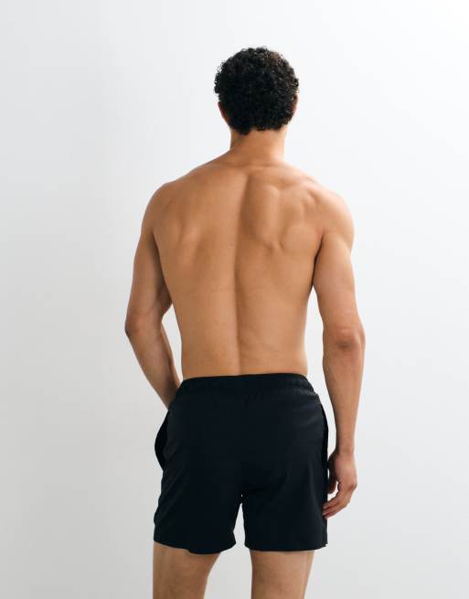 adidas Training - Essentials - Sorte badeshorts med 3 striber, 5 af 5