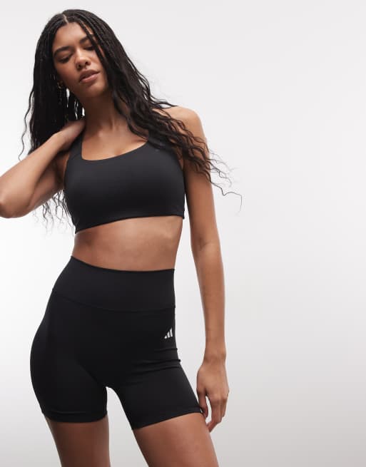 adidas Training - Essentials - Sorte leggingsshorts, 2 af 5