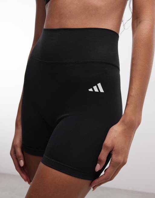 adidas Training - Essentials - Sorte leggingsshorts, 3 af 5