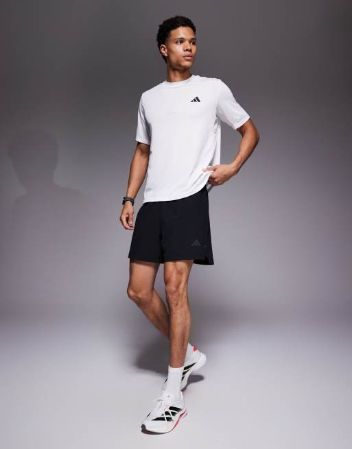 adidas Training Essentials T-shirt bianca, 2 di 5