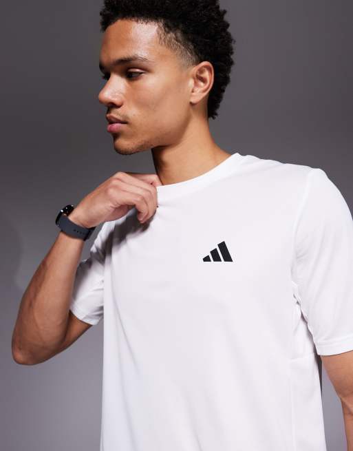 adidas Training Essentials T-shirt bianca, 5 di 5