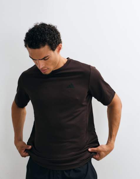 adidas Training Essentials t-shirt i aurora coffee - view 1
