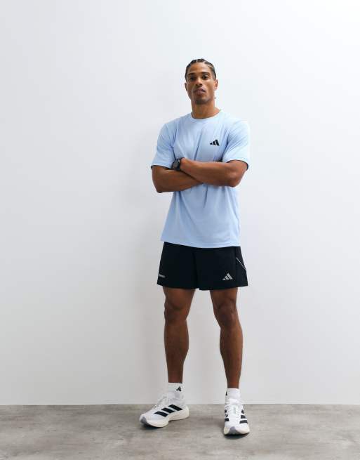 adidas Training Essentials T-shirt i lyseblå, 2 af 5