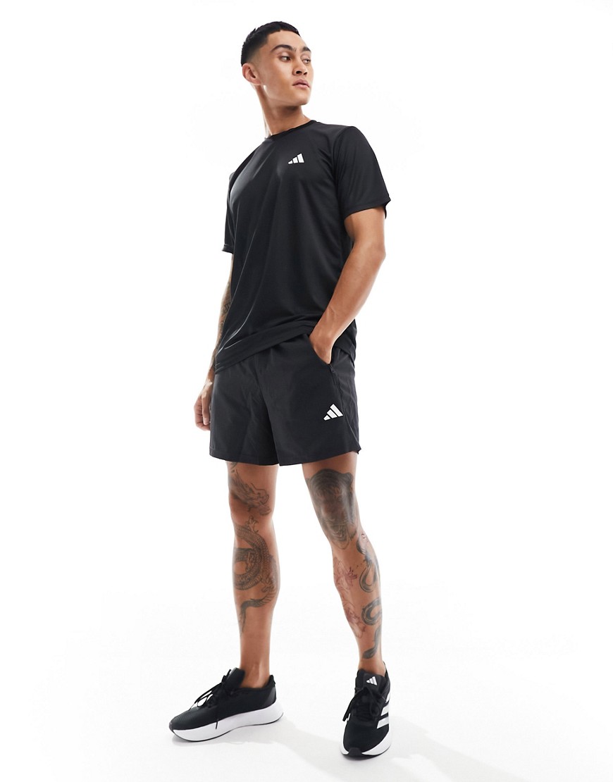 adidas Training Essentials t-shirt in black