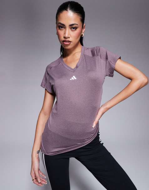 adidas Training Essentials t-shirt in purple - view 1