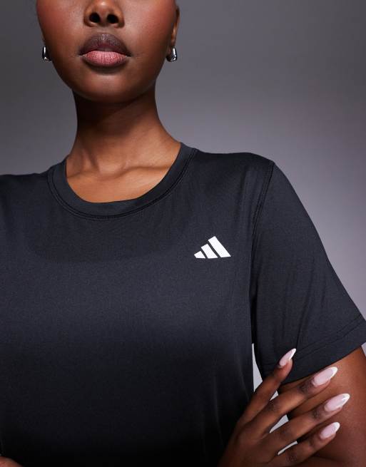 adidas Training – Essentials – T-Shirt in Schwarz, 3 von 4