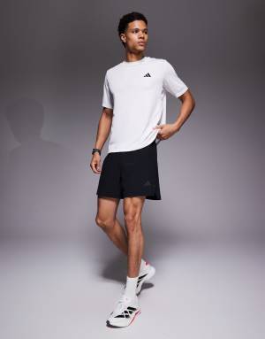 adidas Training Essentials t-shirt in white