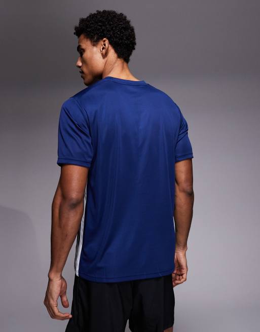 adidas - Training Essentials - T-shirt met 3-Stripes in marineblauw, 3 van 5