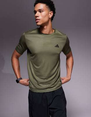 adidas Training - Essentials - T-shirt - Vert olive