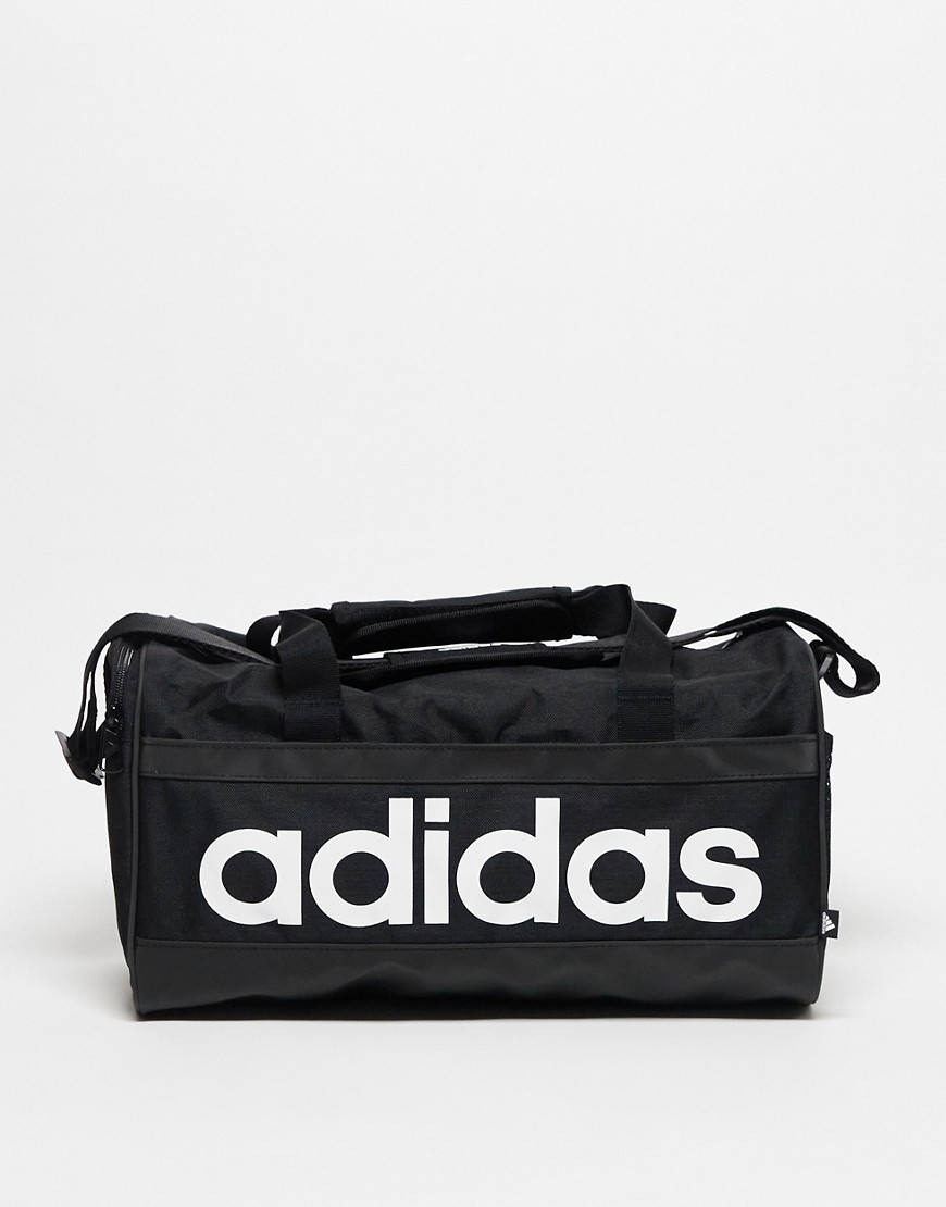 adidas Training extra small duffel bag in black