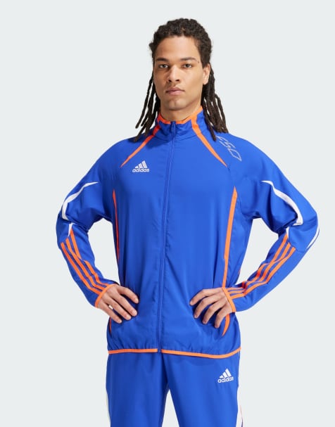 adidas - Training F50 - Geweven jack in blauw - view 1