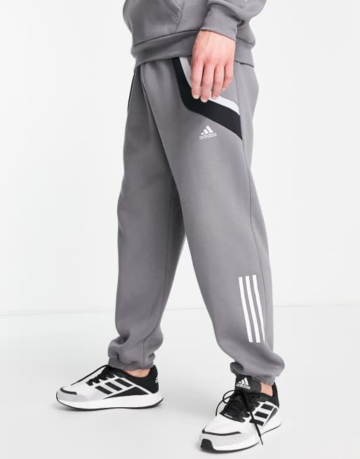 Adidas fleece cheap track pants