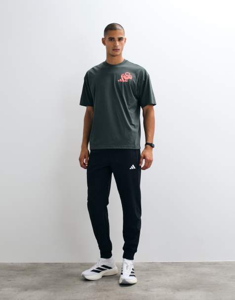 adidas Training Flex trackies in black - view 1