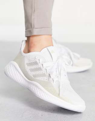 adidas running fluidflow 2.0 trainers in white