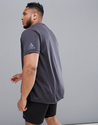 Adidas Training Freelift Chill T-Shirt In Gray CE0818 | ASOS