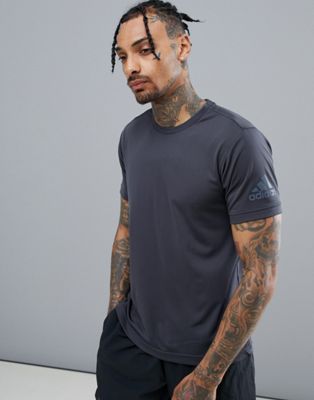 Adidas Training freelift chill t-shirt in grey ce0818 | ASOS
