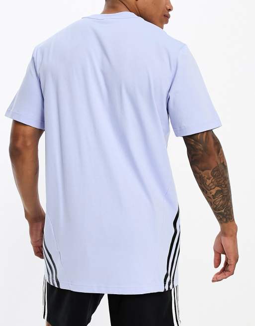 adidas Designed to Move 3-Stripes Sport Tank Top - Blue