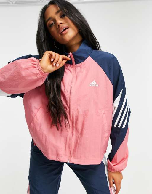 Adidas trainingspak cheap heren roze