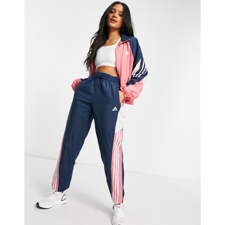 Adidas tracksuits hotsell womens pink