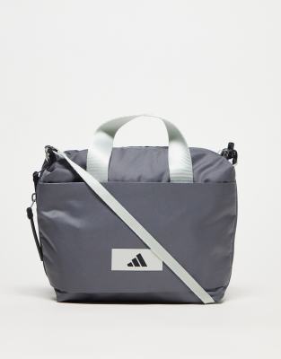 Adidas gym outlet bag grey