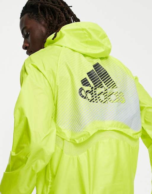 Adidas neon 2024 yellow jacket