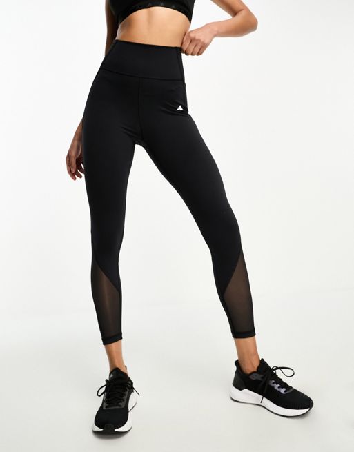 adidas - Training - Gebreide legging in zwart