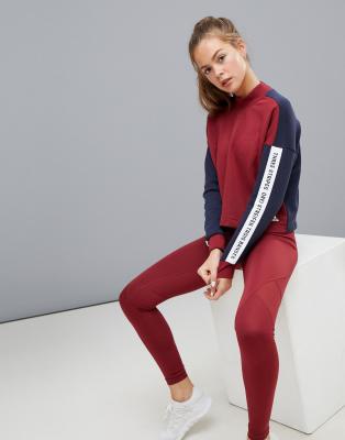 adidas high neck sweatshirt